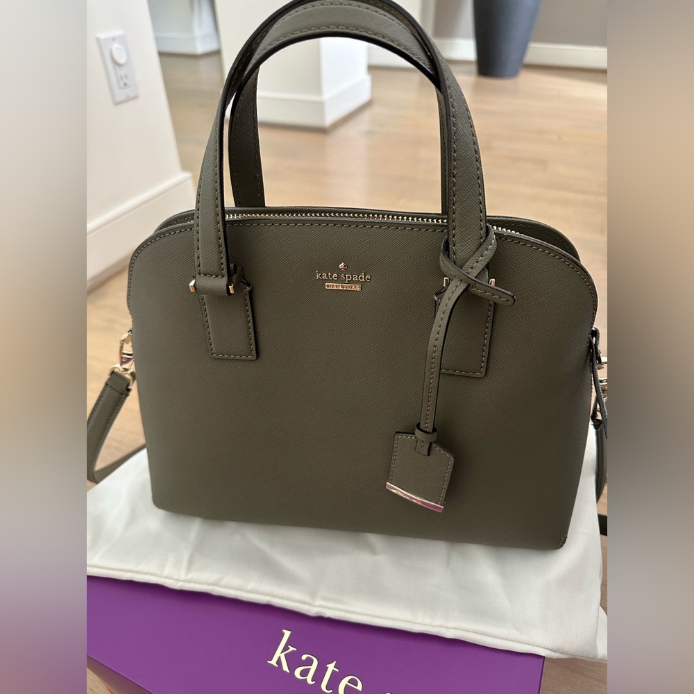 Kate Spade Bag- Cameron street Lottie in olive green!